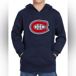 Authentic Montreal Canadiens Youth Hoodies NHL Licensed - New with Tags